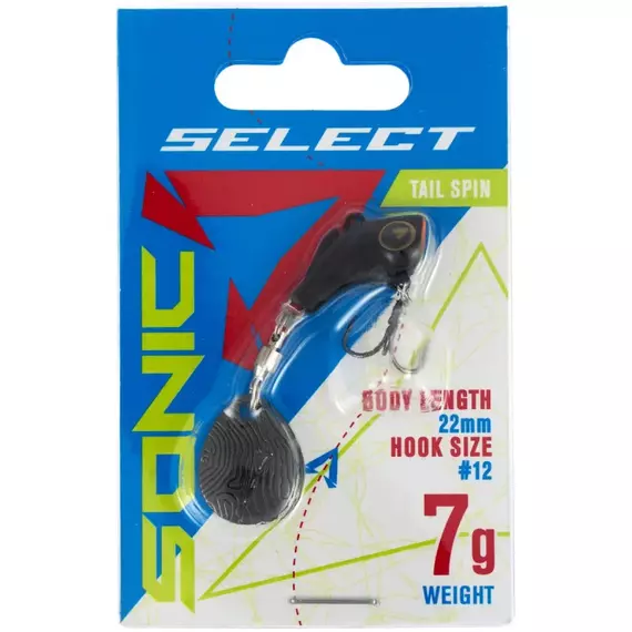 Тейл-спінер Select Sonic 7.0g #14, Вага блешні: 7г, Колір блешні: 14, фото , изображение 2