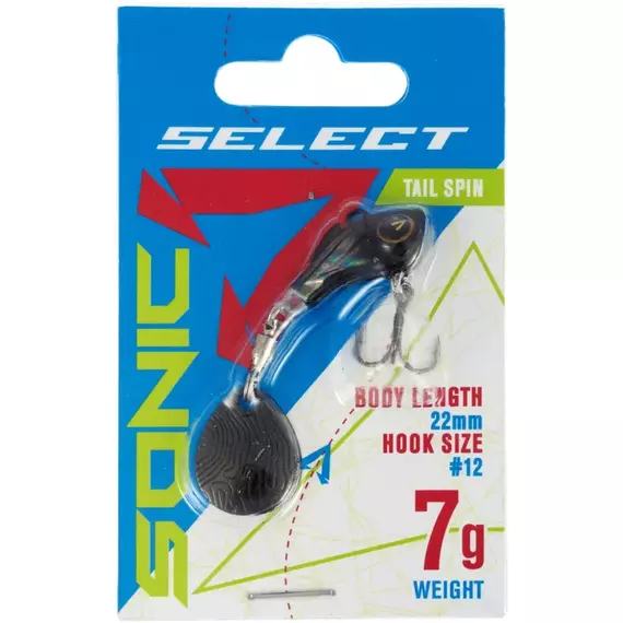 Тейл-спінер Select Sonic 7.0g #15, Вага блешні: 7г, Колір блешні: 15, фото , изображение 2
