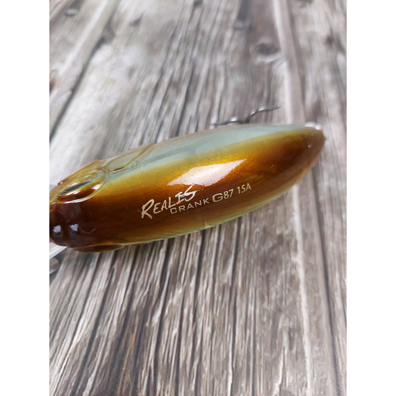 Воблер DUO Realis Crank G87 15A 87mm 34.0g GEA3006 Ghost Minnow, Размер/Вес: 87mm/34g, Цвет воблера: GEA3006 Ghost Minnow, фото , изображение 4