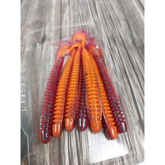 Силикон Select Freek Slim 3" col.277 (7 шт/пак), Длина силикона: 3" (7.62 см), Расцветка силикона: 277, фото , изображение 5