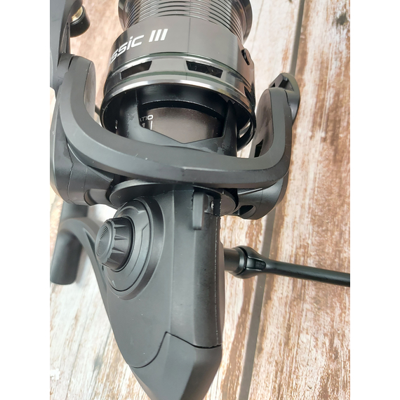 Котушка Brain Classic III Feeder 6000S / 4+1 підшипник / 4.9:1 — фідерна, металева шпуля, Розмір шпулі: 6000S, фото , изображение 11