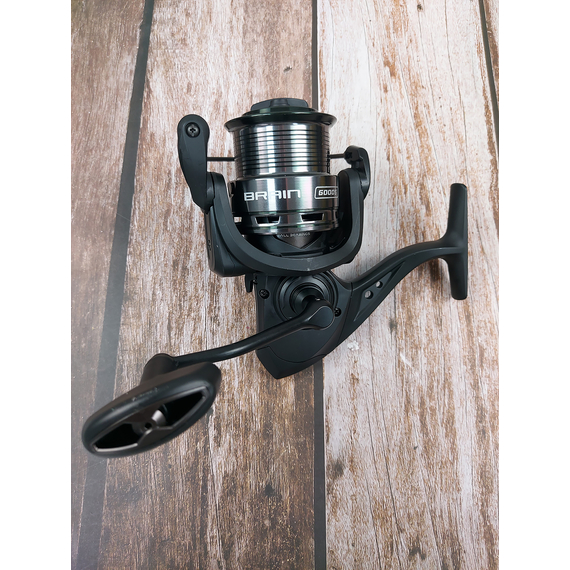 Котушка Brain Classic III Feeder 6000S / 4+1 підшипник / 4.9:1 — фідерна, металева шпуля, Розмір шпулі: 6000S, фото , изображение 13