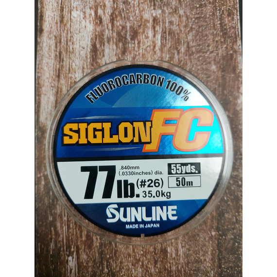 Флюорокарбон Sunline Siglon FC 50m 0.84mm 35.0kg повідцевий, Діаметр: 0.840, фото , изображение 3