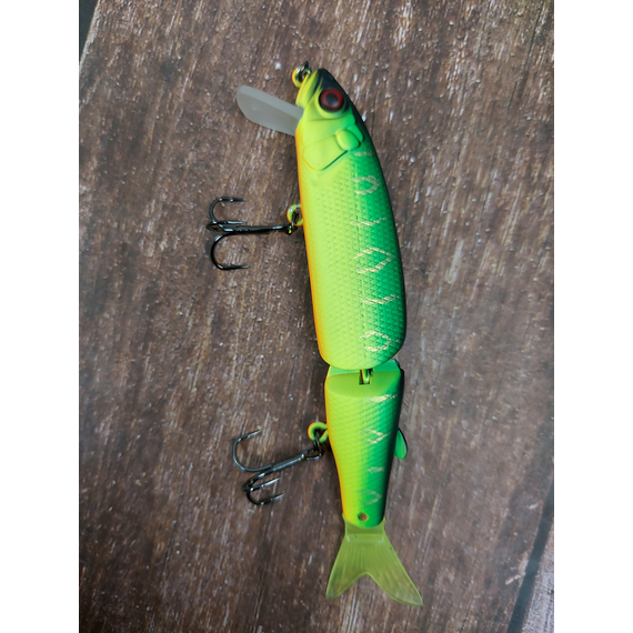 Воблер Jackall Magallon 113мм 13.7г Mat Tiger Suspending, Розмір/Вага: 113мм/13.7г, Колір воблера: Mat Tiger, фото , изображение 8