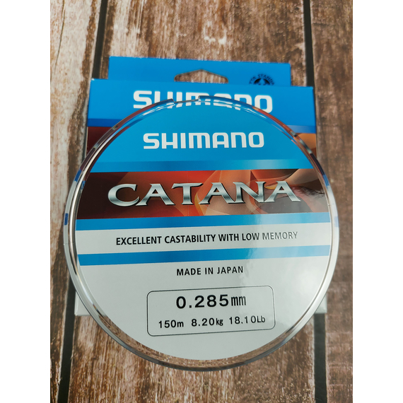 Жилка SHIMANO CATANA 150m 0.285mm 8.2kg, Діаметр: 0.285, фото , изображение 5