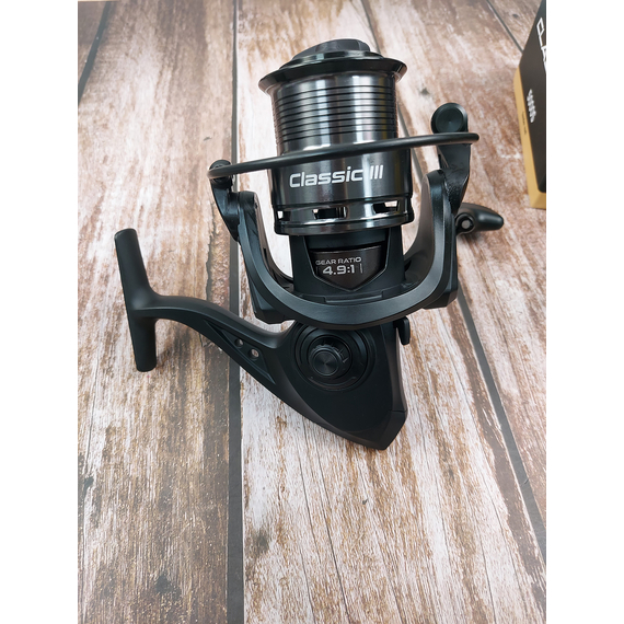 Котушка Brain Classic III Feeder 5000 / 4+1 підшипник / 4.9:1 — фідерна, металева шпуля, Размер шпули: 5000S, фото , изображение 7