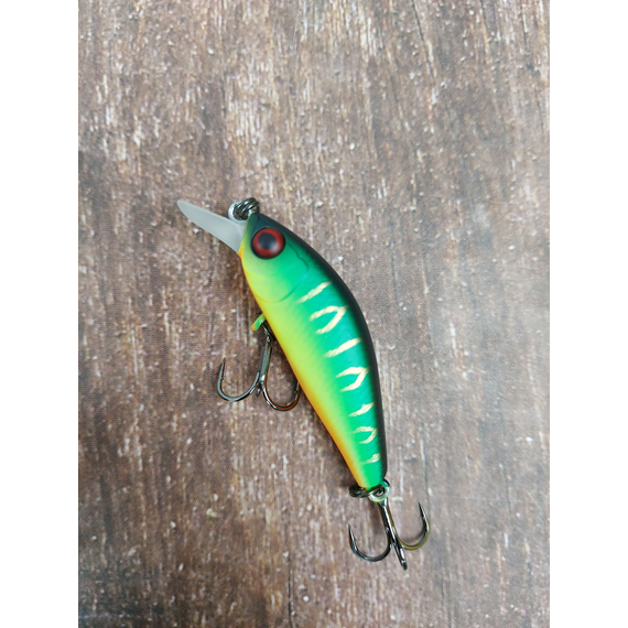 Воблер Jackall Chubby Minnow 35мм 2.3г Mat Tiger Suspending, фото , изображение 5