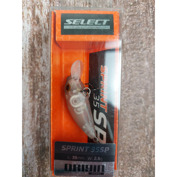 Воблер Select Sprint 35SP 2.5g col.20 (0.5-0.7m), Цвет воблера: col.20, фото , изображение 2
