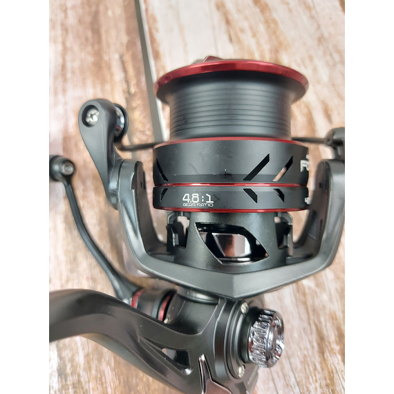 Котушка Select Force 4000S (6+1 підшипник, 4.8:1), низькопрофільна шпуля, Розмір шпулі: 4000S, фото , изображение 3