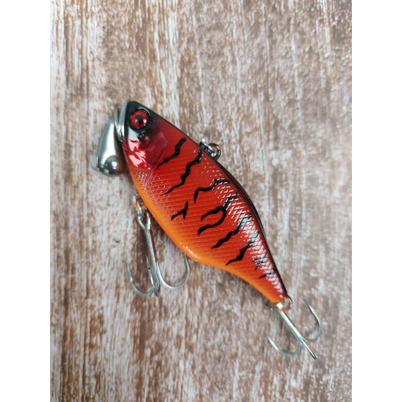 Воблер Jackall TN/60 Trigon 18.5g 60mm NH Red Tiger, Размер/Вес: 60мм/18.5г, Цвет воблера: NH Red Tiger, фото , изображение 9