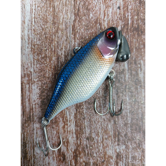 Воблер Jackall TN/60 Trigon 18.5g 60mm HS Impact White, Размер/Вес: 60мм/18.5г, Цвет воблера: HS Impact White, фото , изображение 4