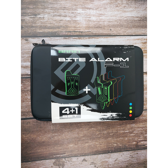 Набір сигналізаторів Brain Wireless Bite Alarm F-1 4+1, фото , изображение 5
