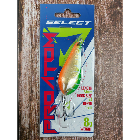 Блешня Select ProAtom 8.0g 54mm #16, Вага блешні: 8г, Колір блешні: 16, фото , изображение 3