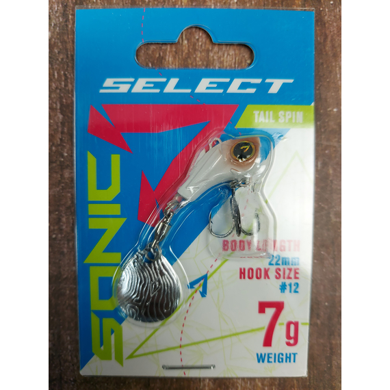 Тейл-спінер Select Sonic 7.0g #11, Вага блешні: 7г, Колір блешні: 11, фото , изображение 3