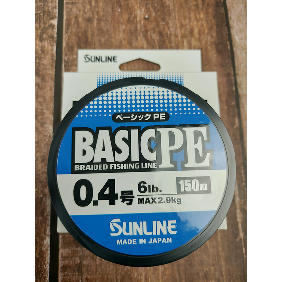 Шнур Sunline Basic PE HG 150m (салат) #0.4/0.108mm 6lb/2,9kg, Діаметр: #0.4/0.108mm, Розмотування: 150m, Колір: салатовий, фото , изображение 6