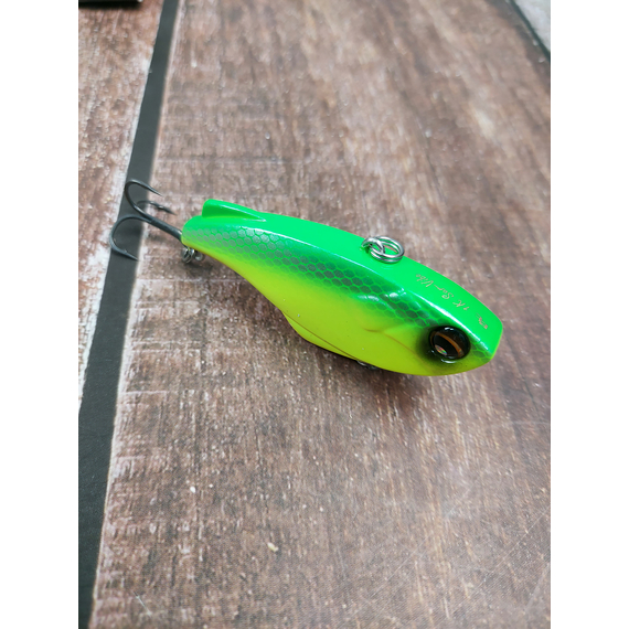 Воблер Shimano Bantam Rattlin Sur-Vibe 1K 62mm 14.0g #235 K Lime Chart, фото , изображение 6