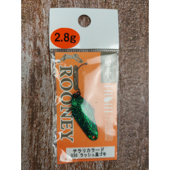 Блешня Nories Masukurouto Rooney 2.8g #036, Вага блешні: 2.8г, Колір блешні: 036, фото , изображение 2