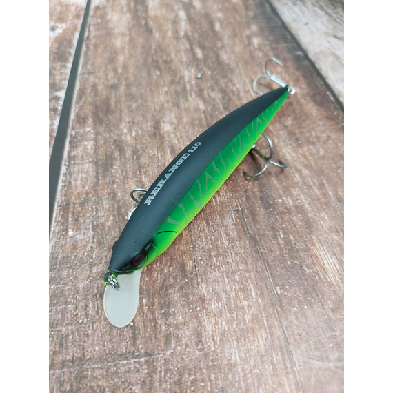 Воблер Jackall Rerange 110SP 110мм 14.8г Mat Tiger Suspending, Розмір/Вага: 110мм/14.8г, Колір воблера: Mat Tiger Suspending, фото , изображение 5