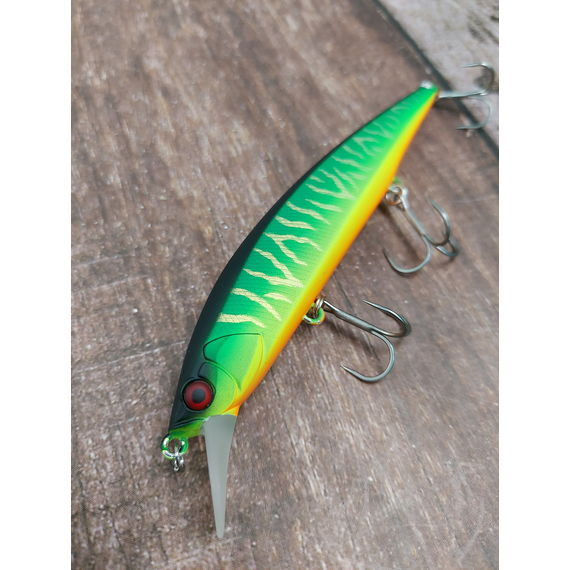 Воблер Jackall Rerange 110SP 110мм 14.8г Mat Tiger Suspending, Розмір/Вага: 110мм/14.8г, Колір воблера: Mat Tiger Suspending, фото , изображение 7