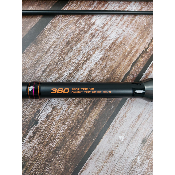 Карп-Фидер Brain Apex Double 3.6m 4.0lbs/max 180g, Модель: 3.6m 180g, фото , изображение 14