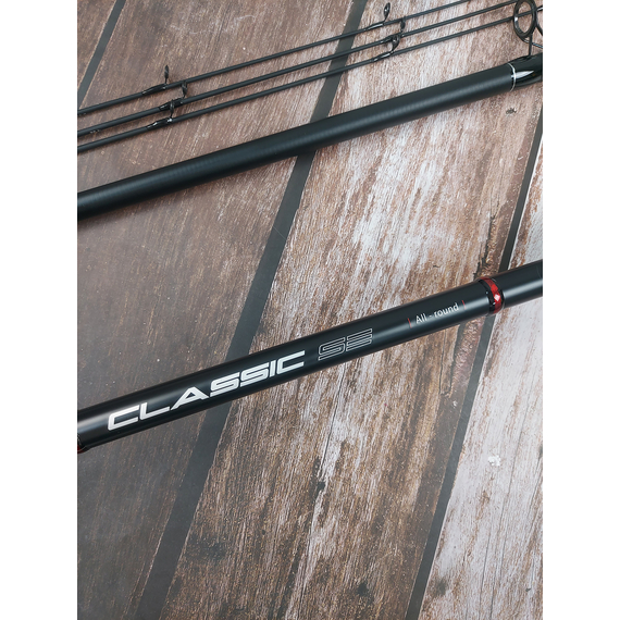 Фідер Brain Classic SE 3.90м / до 130гр — універсальне вудилище для донної риболовлі + 3 вершинки в комплекті, Модель: 3.9m 130g, фото , изображение 9