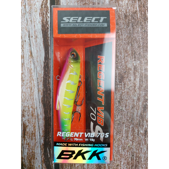 Воблер Select Regent Vib 70S 70mm 15.0g #03, Розмір/Вага: 70mm/15g, Колір воблера: col.03, фото , изображение 2
