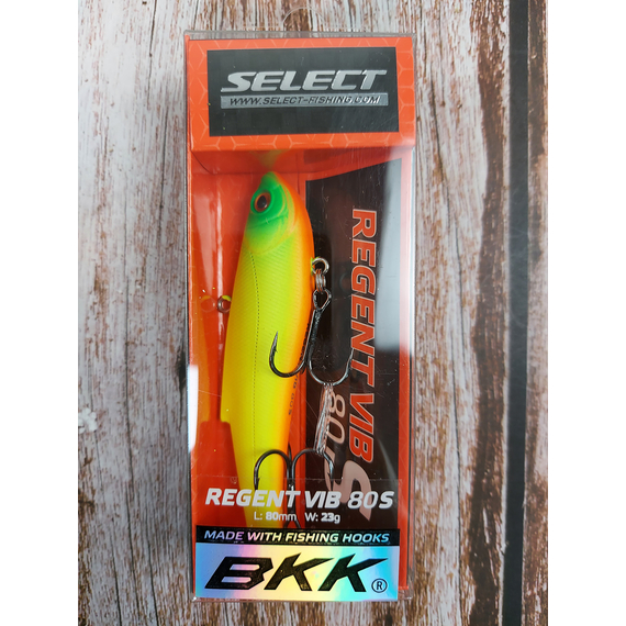 Воблер Select Regent Vib 80S 80mm 23.0g #01, Розмір/Вага: 80mm/23g, Колір воблера: col.01, фото , изображение 2