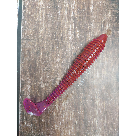 Силикон Keitech Swing Impact FAT 4.8" (5 шт/уп) цвет: pal#13 mistic spice, Длина силикона: 4.8" (12.2 см), Расцветка силикона: PAL#13 Mistic Spice, фото , изображение 6