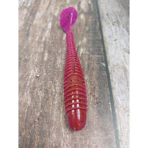 Силикон Keitech Swing Impact FAT 4.8" (5 шт/уп) цвет: pal#13 mistic spice, Длина силикона: 4.8" (12.2 см), Расцветка силикона: PAL#13 Mistic Spice, фото , изображение 7