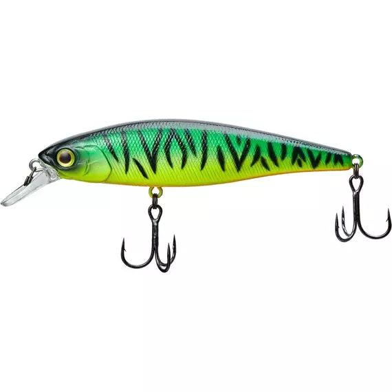 Воблер Jackall Squad Minnow 95SP 95mm 14.0g Hot Tiger, Размер/Вес: 95мм/14г, Цвет воблера: Hot Tiger, фото 