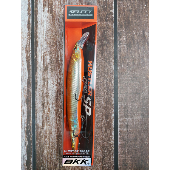 Воблер Select Hustler 160SP 160mm 32.0g #24 (1.7-1.9m), Розмір/Вага: 160mm/32g, Колір воблера: col.24, фото , изображение 2