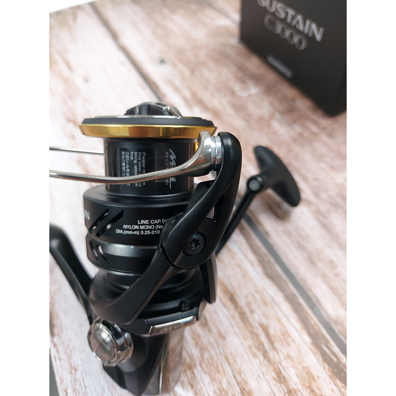 Котушка Shimano Sustain FJ C3000 8+1BB 5.3:1, Размер шпули: C3000, фото , изображение 8