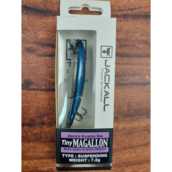 Воблер Jackall Tiny Magallon 88мм 7.2г HL Bora Suspending, Розмір/Вага: 88мм/7.2г, Колір воблера: HL Bora, фото , изображение 2