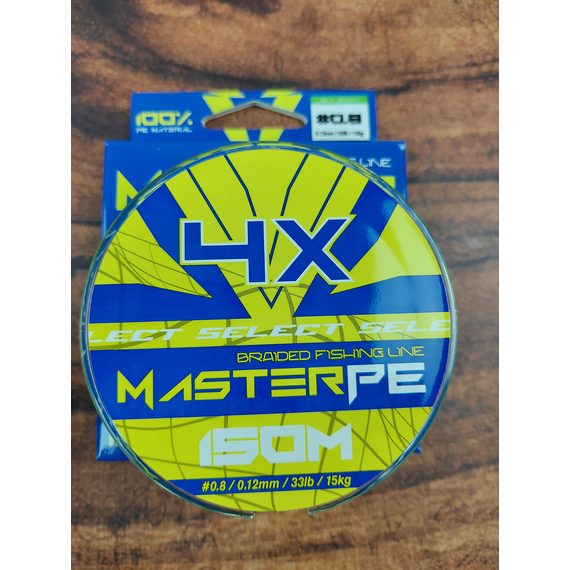 Шнур Select Master PE 150m (салат.) 0.12мм 15кг, Діаметр: 0.12mm, Розмотування: 150m, Колір: салатовый, фото , изображение 8