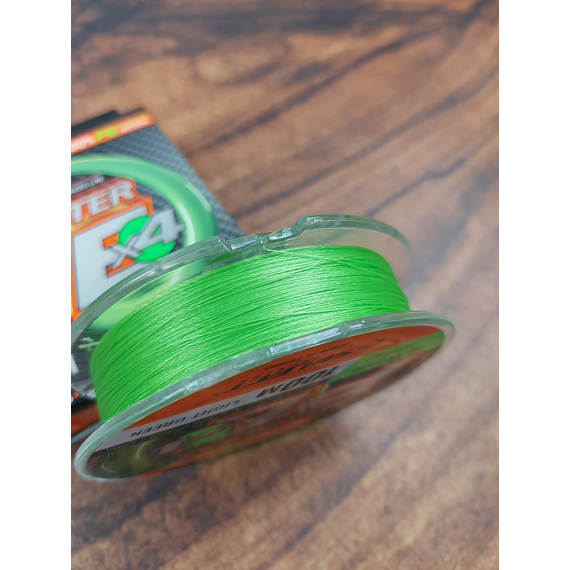 Шнур Select Master PE 100m (салат.) 0.18мм 21кг, Діаметр: 0.18mm, Розмотування: 100m, Колір: салатовый, фото , изображение 9