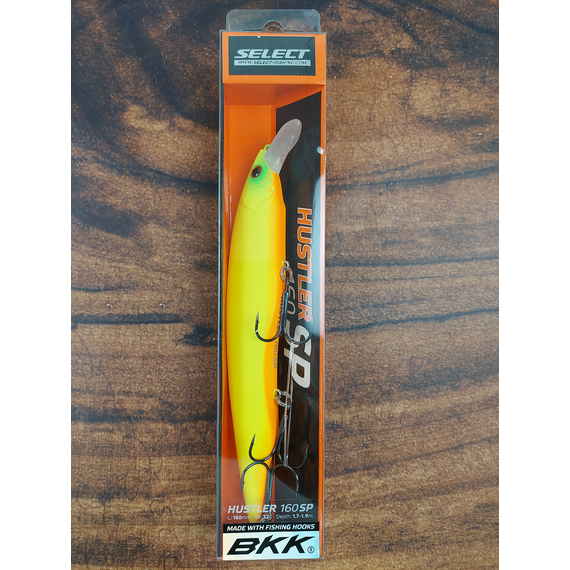 Воблер Select Hustler 160SP 160mm 32.0g #01 (1.7-1.9m), Размер/Вес: 160mm/32g, Цвет воблера: col.01, фото , изображение 2