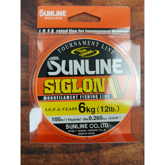 Жилка Sunline Siglon V 100м #2.5/0.26мм 6кг, Діаметр: 0.26, Розмотування: 100m, фото , изображение 3