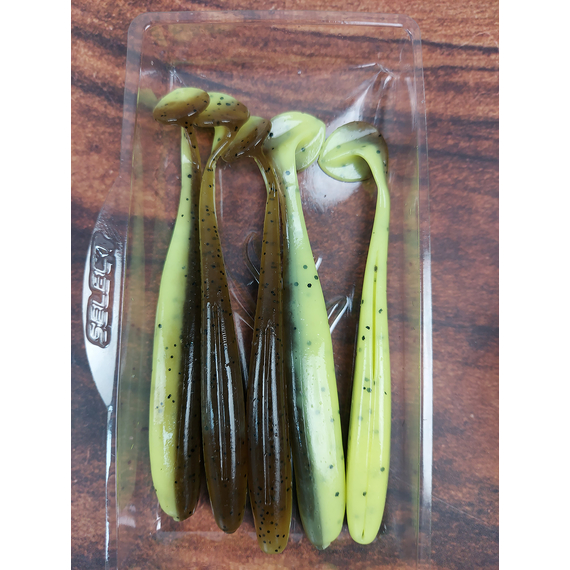 Силікон Select Easy Shad 3.5" #242 (5 шт / уп), Довжина силікону: 3.5" (8.89 см), Колір силікону: 242, фото , изображение 5