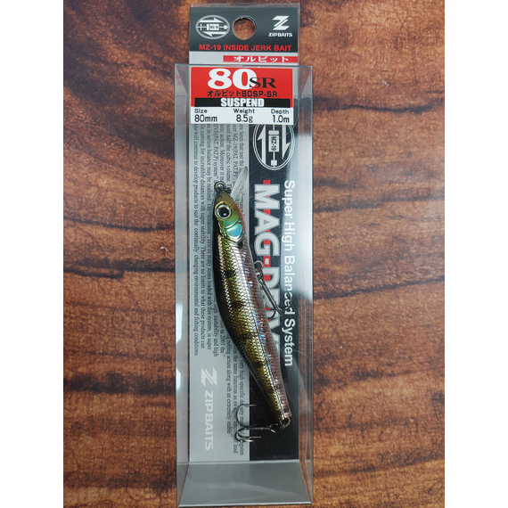 Воблер ZipBaits Orbit 80 SP-SR, 80mm 8.5g #509 (0.8-1.0m), Розмір/Вага: 80мм/8.5г, Колір воблера: 509, фото , изображение 4