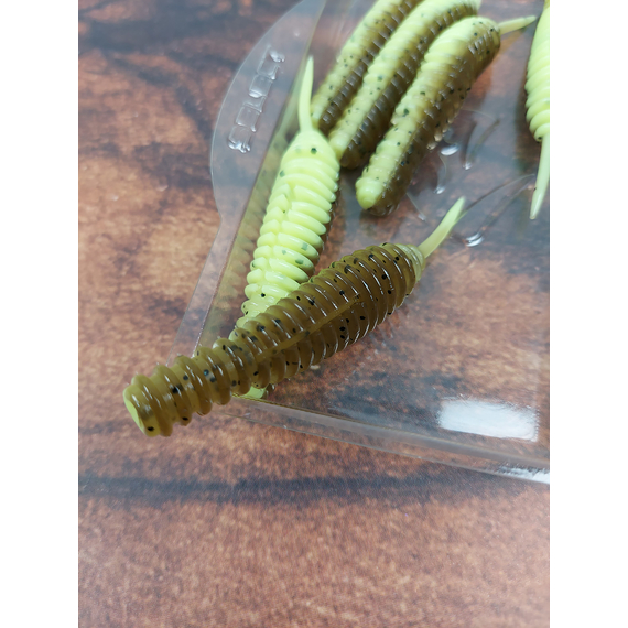 Силикон Select Snack 2.5" #242 (6 шт/уп), Длина силикона: 2.5" (6.1 см), Расцветка силикона: 242, фото , изображение 6