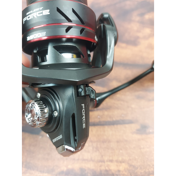 Котушка Select Force 2500S (6+1 підшипник, 4.8:1), низькопрофільна шпуля, Розмір шпулі: 2500S, фото , изображение 9