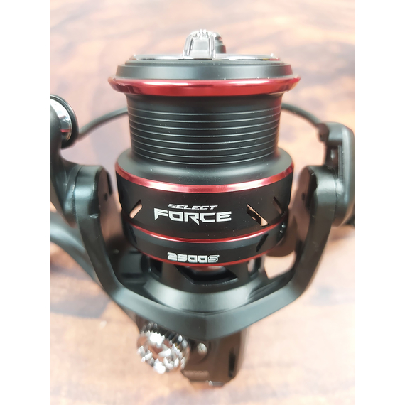 Котушка Select Force 2500S (6+1 підшипник, 4.8:1), низькопрофільна шпуля, Розмір шпулі: 2500S, фото , изображение 10