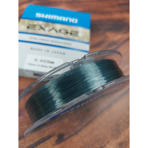 Жилка SHIMANO EXAGE 150m 0.405mm 12.9kg, Діаметр: 0.405, Розмотування: 150m, фото , изображение 7
