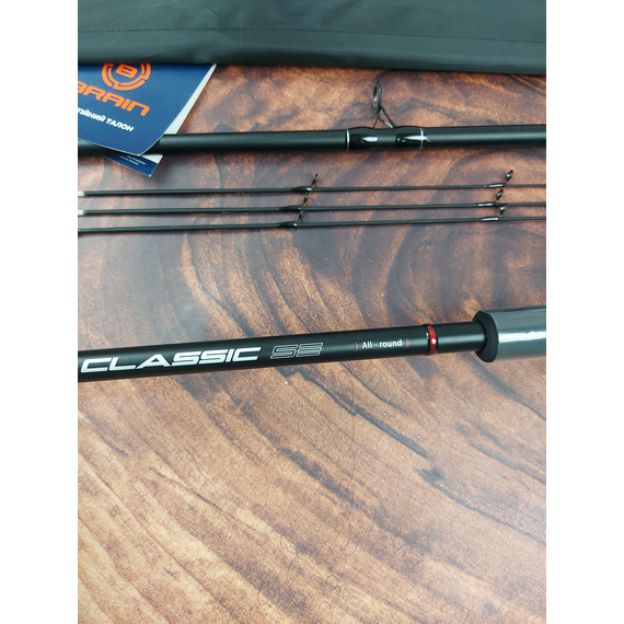 Фідер Brain Classic SE 3.60м / до 150гр — для середньої течії і важких годівниць + 3 вершинки в комплекті, Модель: 3.6m 150g, фото , изображение 10