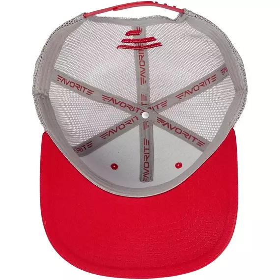 Кепка Favorite Perch 58 ц:gray/red, фото , изображение 5