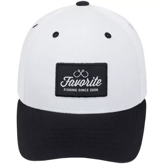 Кепка Favorite 58 White/Navy visor ц:white, фото , изображение 3