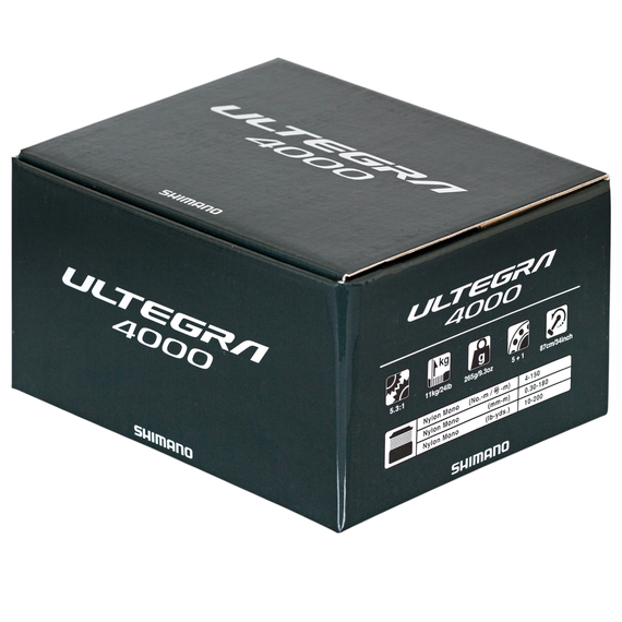 Котушка Shimano Ultegra 25 FD 4000 (5+1 підшипник, 5.3:1) — спінінгова, модель 2025, Розмір шпулі: 4000, фото , изображение 10