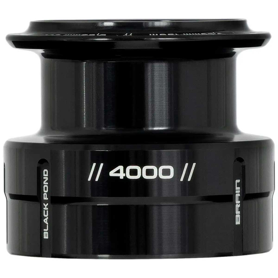 Котушка Brain Black Pond 3000 (5+1 підшип., 5.0:1, 260 гр) — надійна, легка, для пікера та легкого фідера, Розмір шпулі: 3000, фото , изображение 5