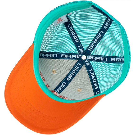 Кепка Brain Red Logo 58 ц:beige/coffee, фото , изображение 5