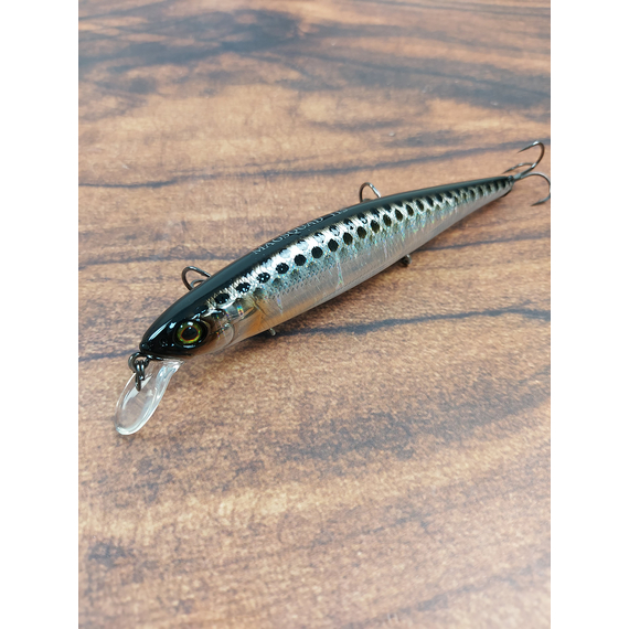 Воблер Jackall MagSquad 115SP 115mm 16.0g HL Silver&Black, Розмір/Вага: 115мм/16г, Колір воблера: HL Silver&Black, фото , изображение 6